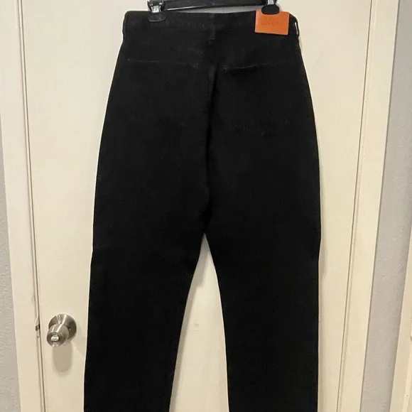 Princess Polly Black Denim Jeans - Picture 2 of 6